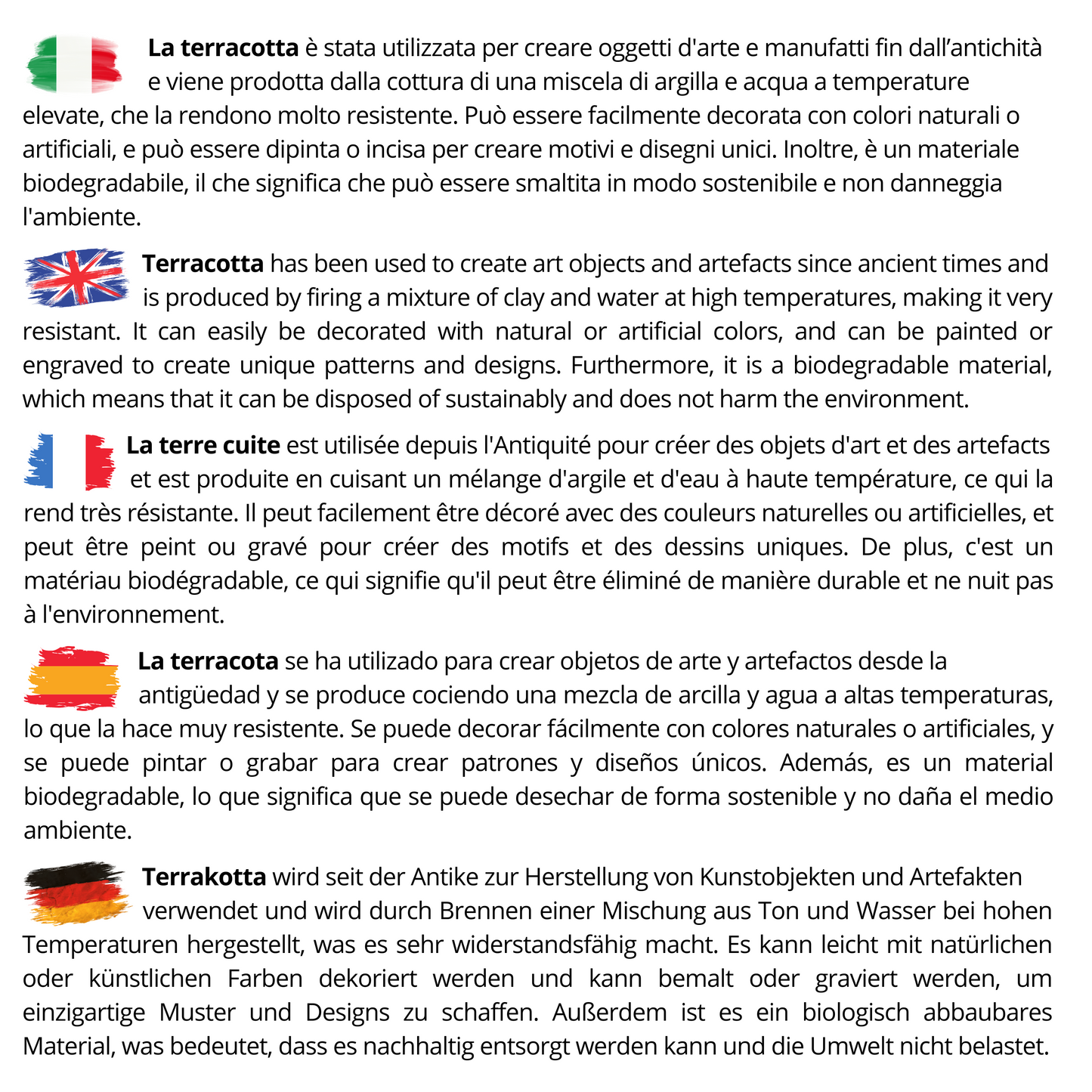 Toocook Polipo in ceramica smaltata per Decorazione Murale e Arredo Casa, Realizzato Artigianalmente, Idea Regalo Made in Italy