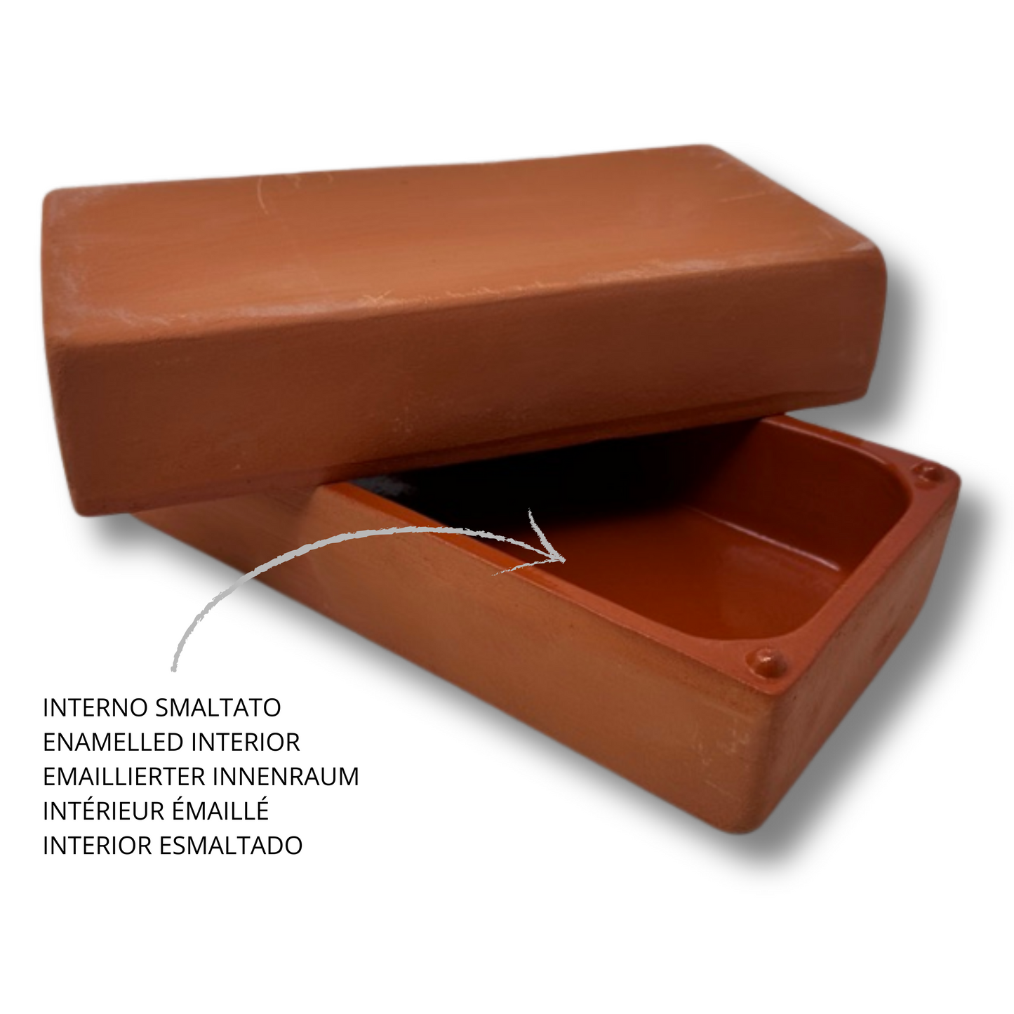 TooCook Brick Cook Terracotta Brick for Natural Cooking Without