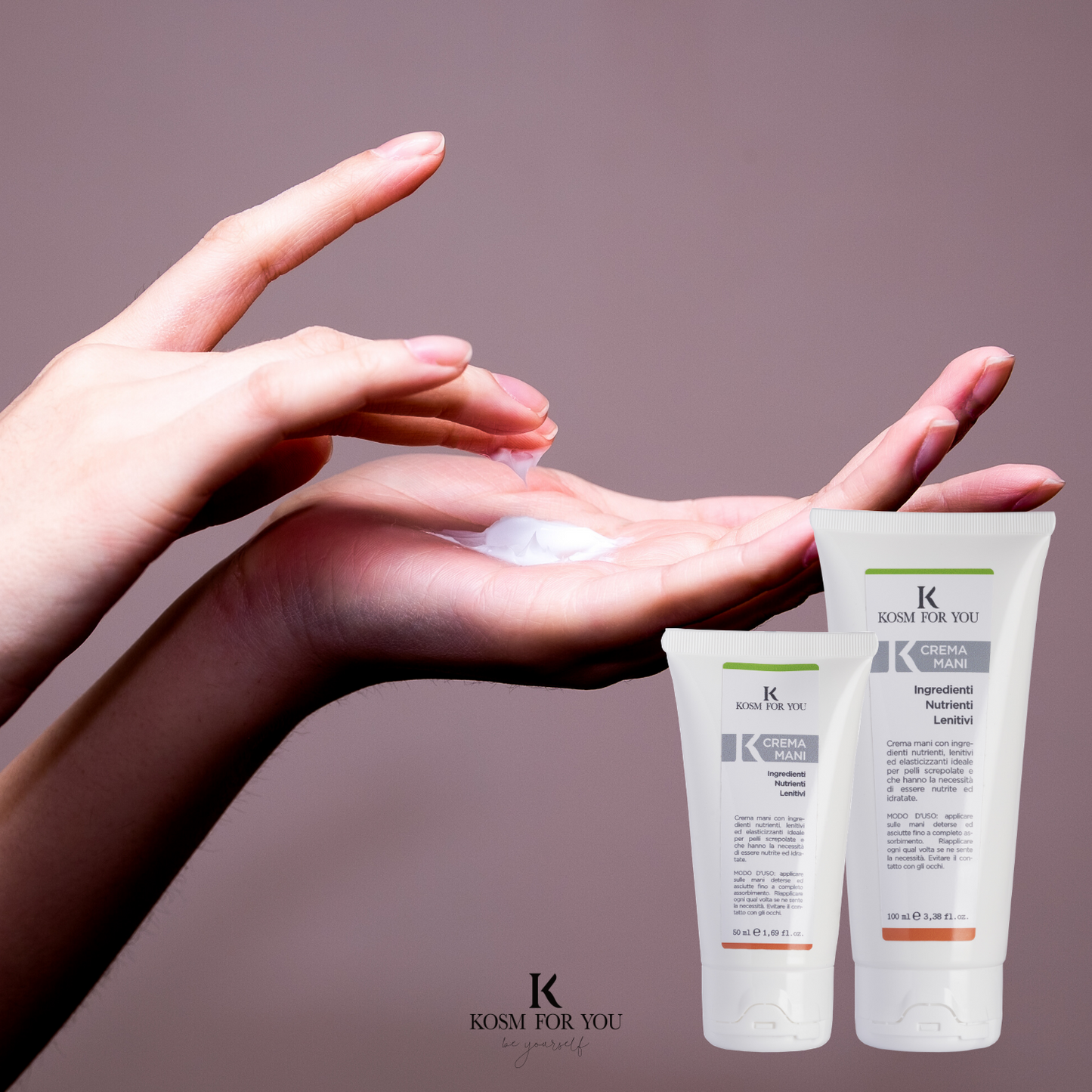 Moisturizing, Nourishing, Soothing, Elasticizing Hand Cream for Dry, Chapped and Sensitive Skin. Organic Ingredients